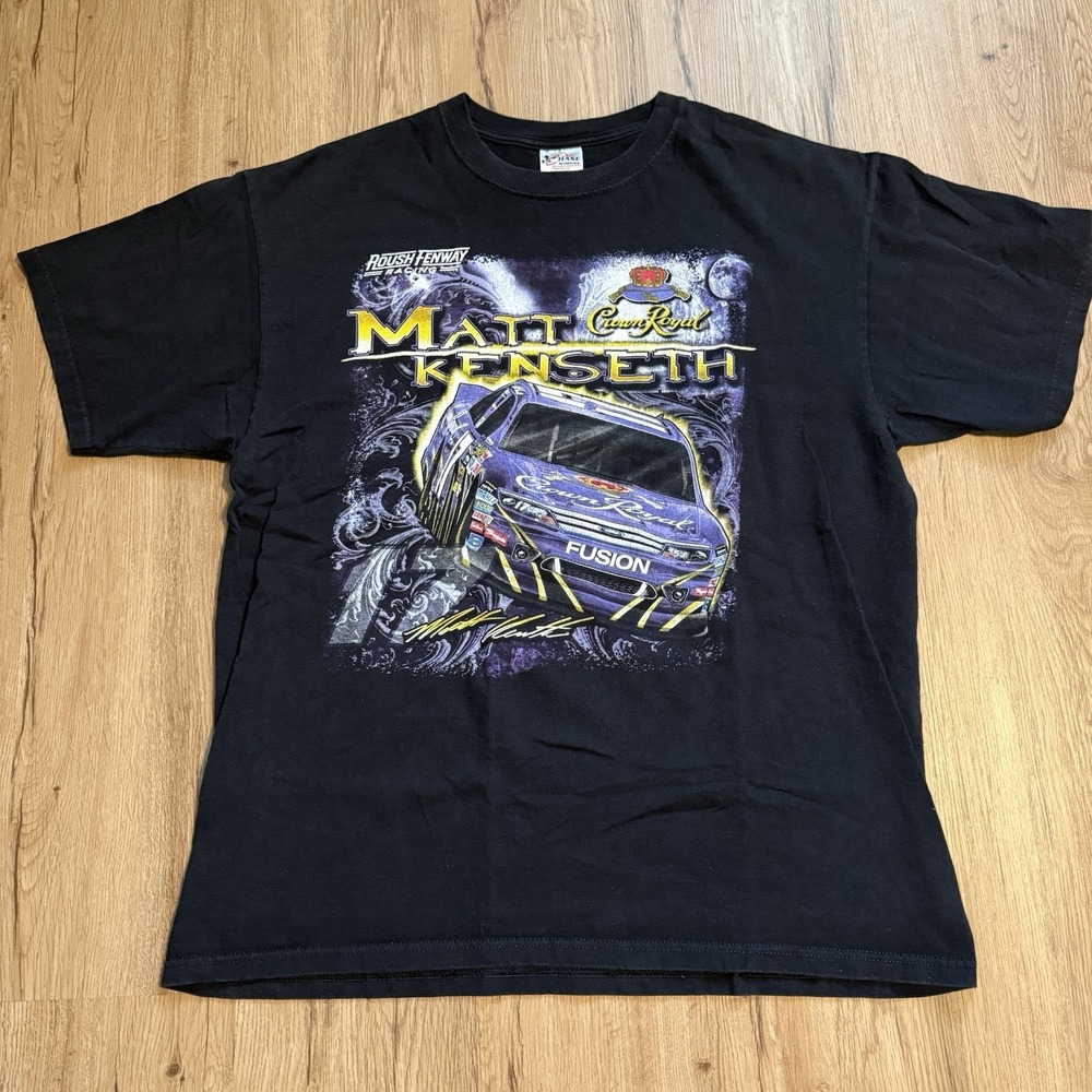 VTG Matt Kenseth #17 Crown Royal NASCAR T-Shirt XL Chase‎ Authentics